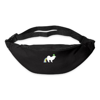 St. Patrick's Dog - Samoyed - Gürteltasche - Schwarz - Vorne