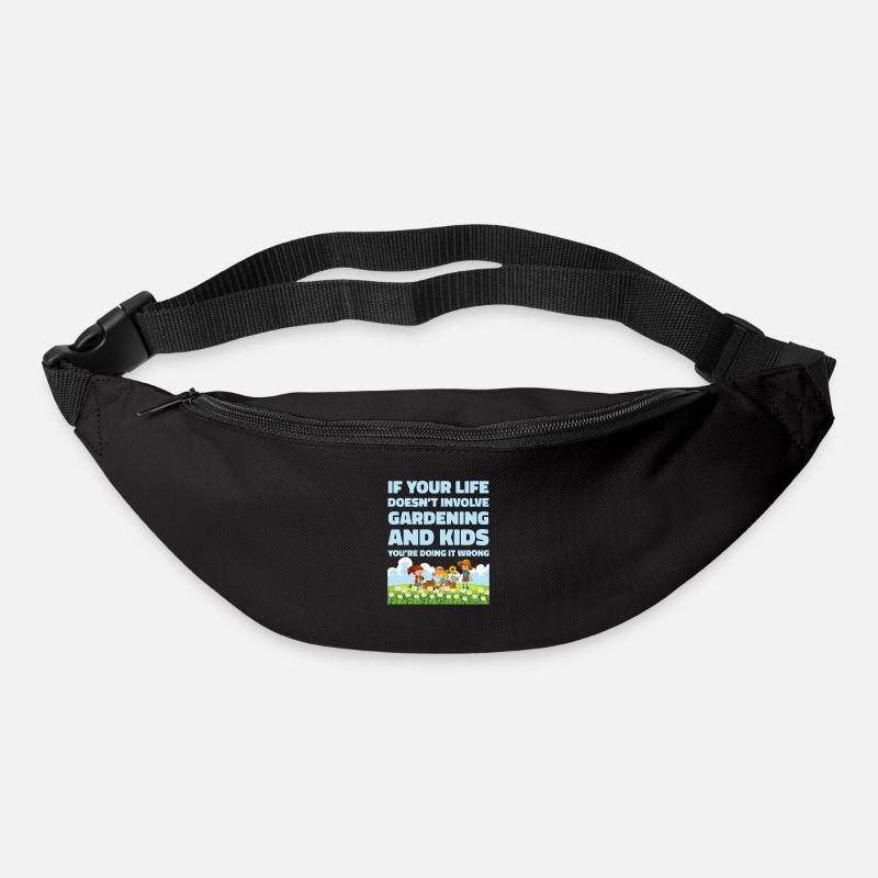 Hobbygärtner Garten Mutter Gärtnerische Mama - Gürteltasche - Schwarz