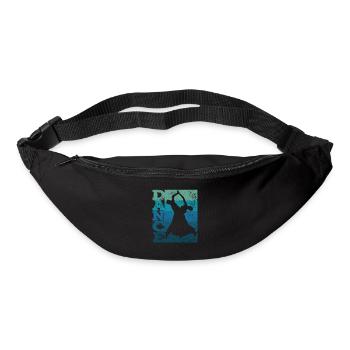 Gesellschaftstanz Wiener Walzer - Gürteltasche - Schwarz - Vorne