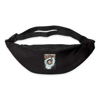 Faultier Astronaut I Need More Space - Gürteltasche - Schwarz - Vorne