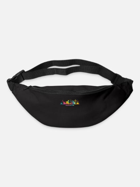 Manchester Skyline Manchester - Bum bag - black