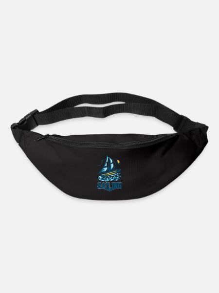 VOILIER VOILIER SEGELSCHIFF - Sac banane - noir