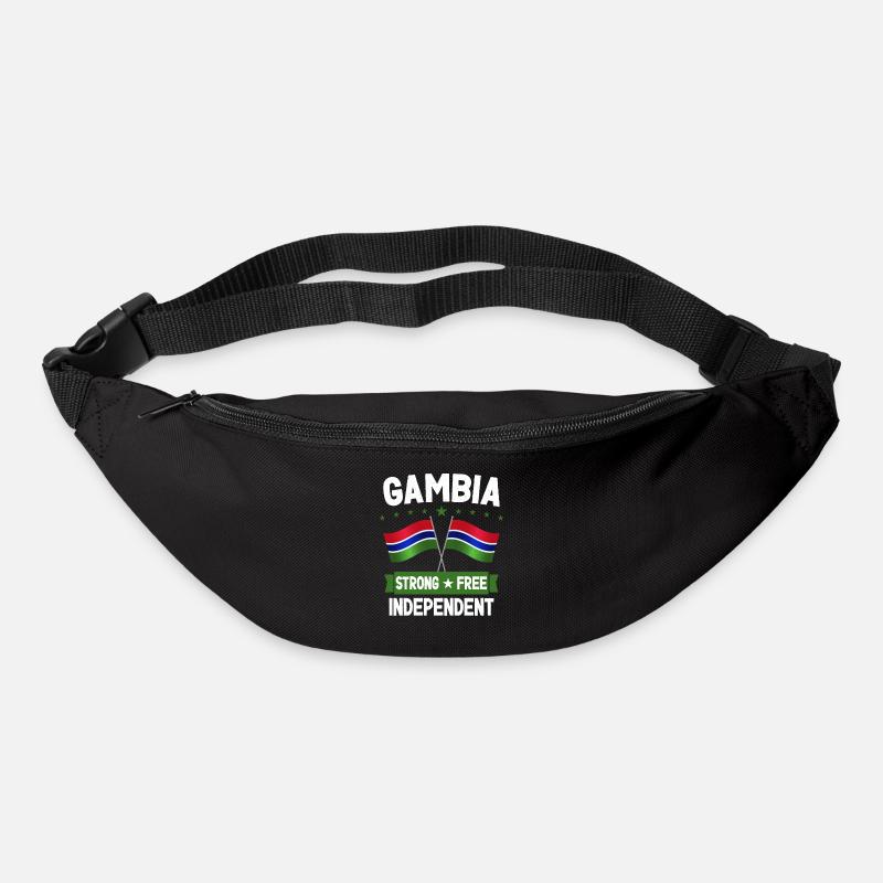 Gambia - Gürteltasche - Schwarz