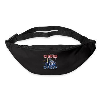 Zirkus Artist Karneval Zirkus Liebhaber Zirkus - Gürteltasche - Schwarz - Vorne