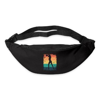 Gymnastikball Retro Rhythmische Gymnastik - Gürteltasche - Schwarz - Vorne