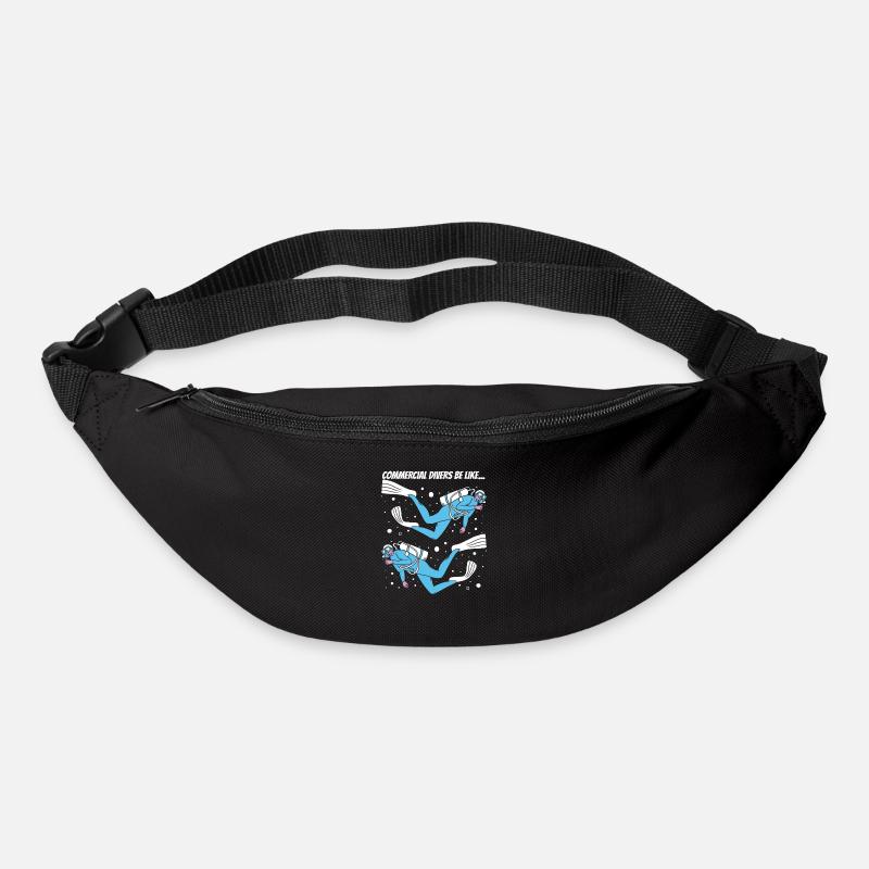 Tauchen Taucher Kommerzielles Tauchen - Gürteltasche - Schwarz