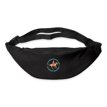 Pferd Reitsport Cool Ausdauerreiten - Gürteltasche - Schwarz - Vorne
