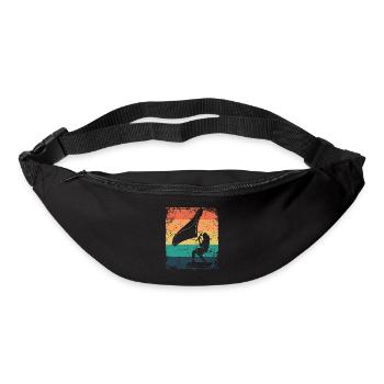 Flügelfolie Wingsurfing Retro-folie Flügel - Gürteltasche - Schwarz - Vorne
