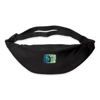 Volleyball Joueur Retro Beach Volleyball - Sac banane - noir - Devant