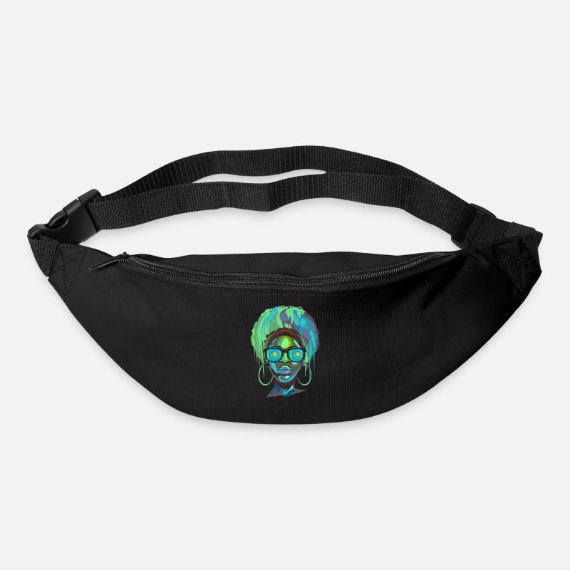 Kasachstan - Gürteltasche - Schwarz