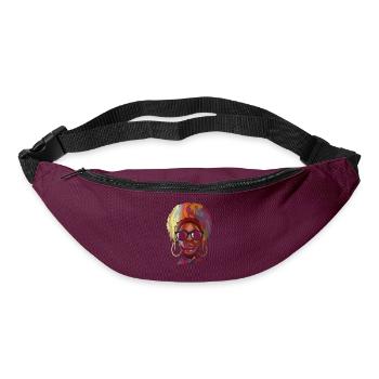 Qatar - Bum bag - burgundy - Front
