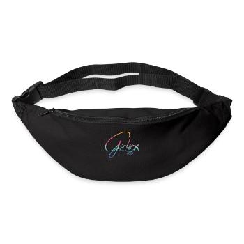 Week-end des filles Voyage Femmes Filles 2024 - Sac banane - noir - Devant