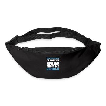 Hobby Gardener Garden Snow Garden Christmas - Bum bag - black - Front