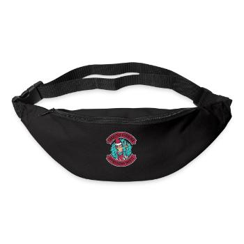 Jardin jardinier amateur Noël dans le jardin - Sac banane - noir - Devant