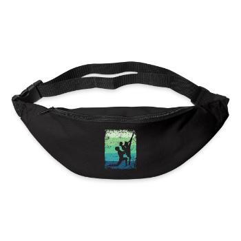 Ballet Dance Couple Ballerine Vintage - Sac banane - noir - Devant