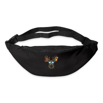 Hirschkopf Sunglasses Bavaria Volksfest Lausbua - Bum bag - black - Front