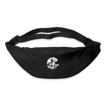 Horse Equestrian Endurance Riding - Bum bag - black - Front