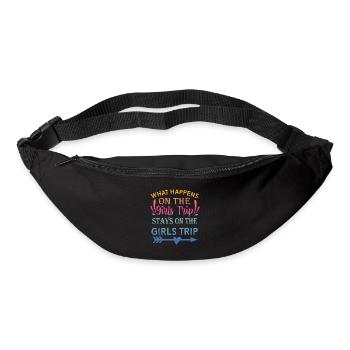 Que se passe-t-il lors du voyage des filles - Sac banane - noir - Devant
