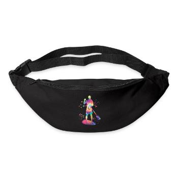 Stand Up Paddling Stand Up Board Sup - Bum bag - black - Front