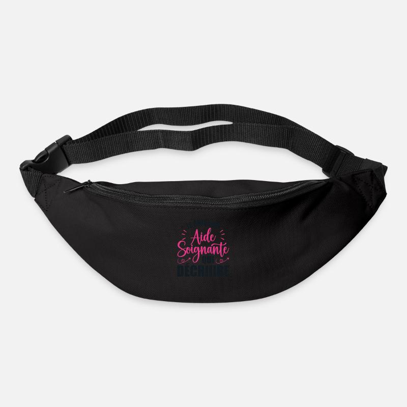 Aide Soignante Humour Aides Soignants - Sac banane - noir