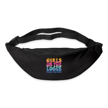 Girls On The Loose Moms Trip 2024 (en anglais seulement) - Sac banane - noir - Devant