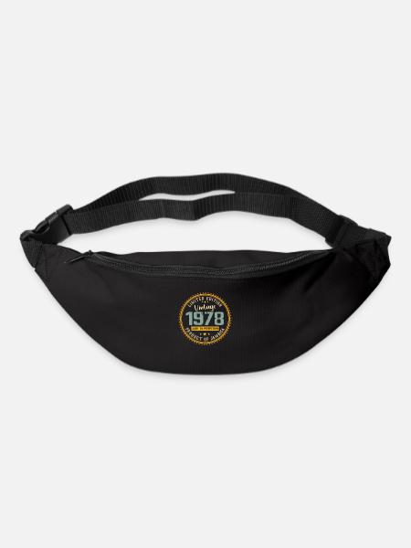 Jahrgang 1978 Geburtstagsgeschenk 1978 - Gürteltasche - Schwarz