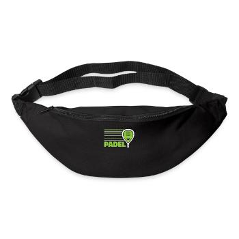 Padel - Gürteltasche - Schwarz - Vorne