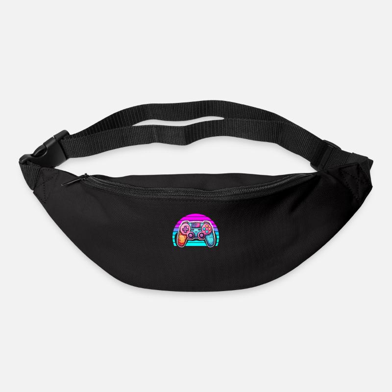 Gamer Gaming - Gürteltasche - Schwarz