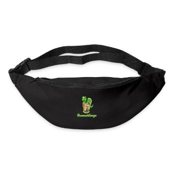 Hosenschlange - Gürteltasche - Schwarz - Vorne