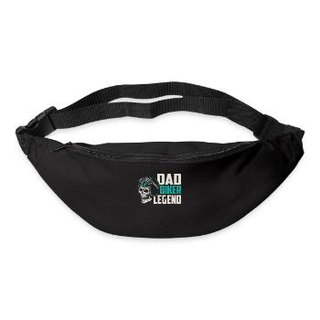 Motorrad Biker Motorbike Motorcycle Dad - Bum bag - black - Front