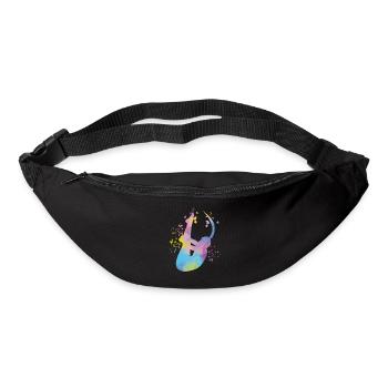 Plongeon, Plongeon synchronisé, Saut artistique - Sac banane - noir - Devant