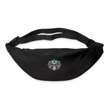 Motorrad Biker Motorbike Skull Motorcycle - Gürteltasche - Schwarz - Vorne