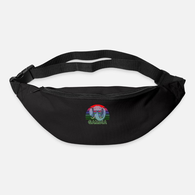 Gambia - Gürteltasche - Schwarz