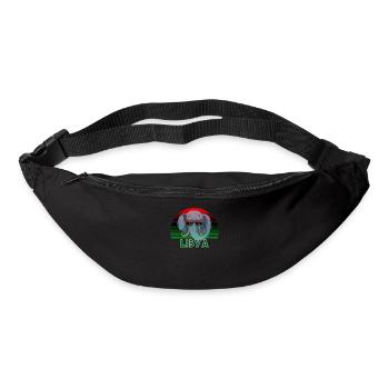 Libyen - Gürteltasche - Schwarz - Vorne
