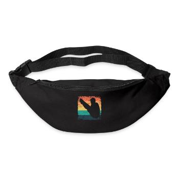 Plongeon, Saut artistique, Plongeon synchronisé - Sac banane - noir - Devant