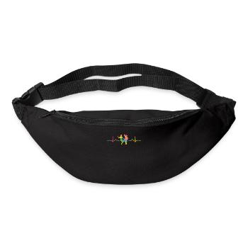 Dancing Heartbeat Swing 60s Boogie Woogie - Bum bag - black - Front