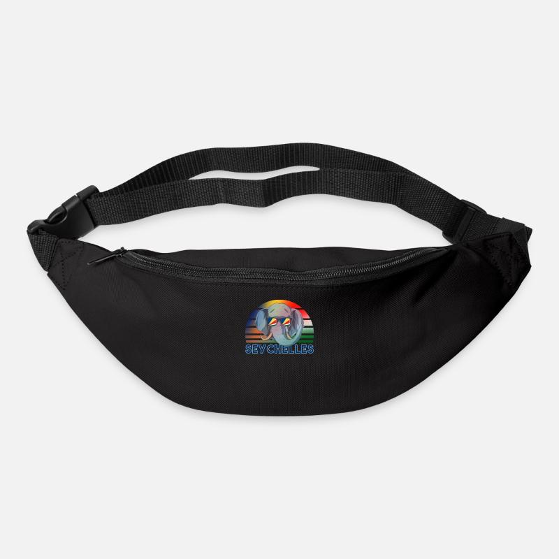 Seychellen - Gürteltasche - Schwarz