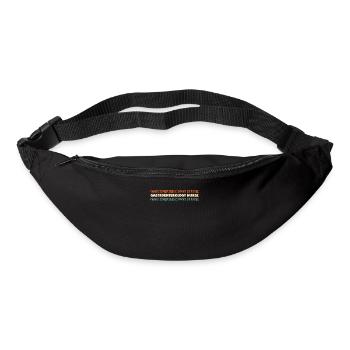 Krankenschwester Gastroenterology Nurse - Bum bag - black - Front