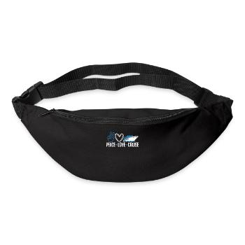 Kreuzfahrt - Gürteltasche - Schwarz - Vorne