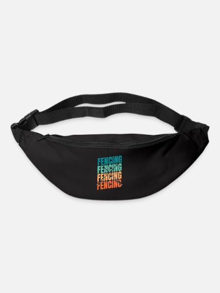 Fechten Fechter - Gürteltasche - Schwarz