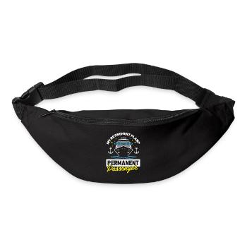 Kreuzfahrt Retired Retirement - Gürteltasche - Schwarz - Vorne