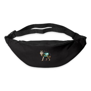 Wilderness Inside the Bear Retro Vintage - Bum bag - black - Front