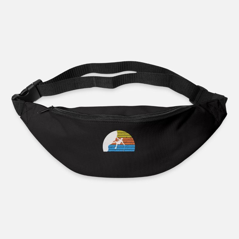 Grimpeur pour grimper des amis - Sac banane - noir