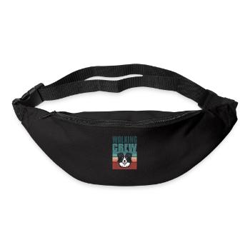 Equipage, Border Collie - Sac banane - noir - Devant
