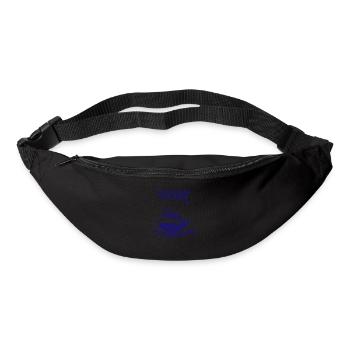 Everyday is a new adventure Geschenk Kitesurfer - Gürteltasche - Schwarz - Vorne