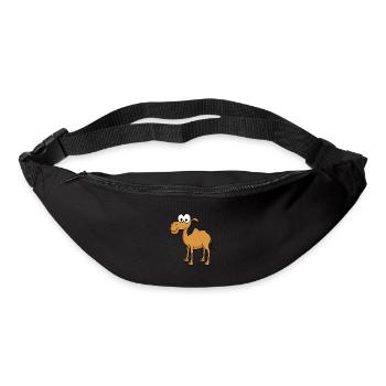 Camel Comic - Sac banane - noir - Devant
