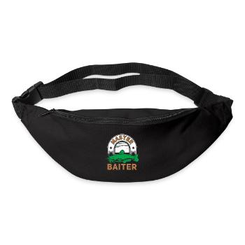 Master Baiter - Wels Catfish Hunter - Gürteltasche - Schwarz - Vorne
