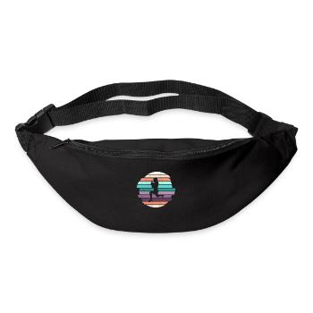 Retro HIIT - Gürteltasche - Schwarz - Vorne