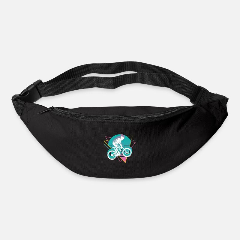 Vaporwave Downhill - Gürteltasche - Schwarz