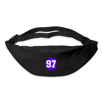 97 Nombre d’objets blob - Sac banane - noir - Devant